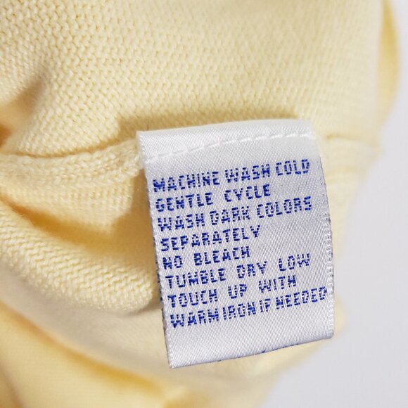 Vintage Yellow Collared Top - Picture 4 of 5